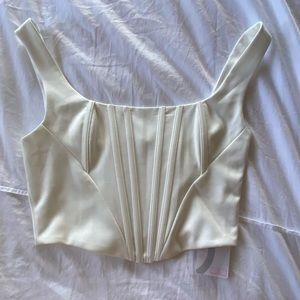corset white